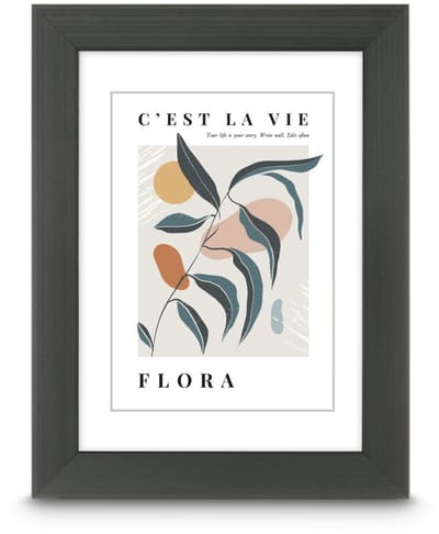 Hama Fotolijst - Flora - 20 x 30 cm - Contrastgrijs