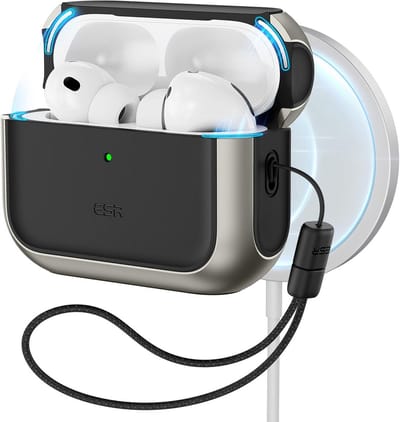 Beschermhoes voor AirPods Pro 3 (2025) met MagSafe en Draagkoord - Volledige Valbescherming