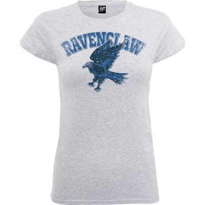 Harry Potter Ravenclaw Dames T-shirt - Grijs - S