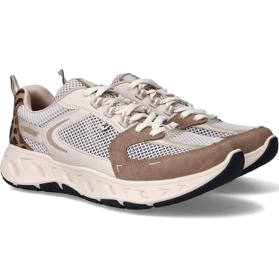 Rieker Sport Sneakers - Dames - Beige - Maat:39