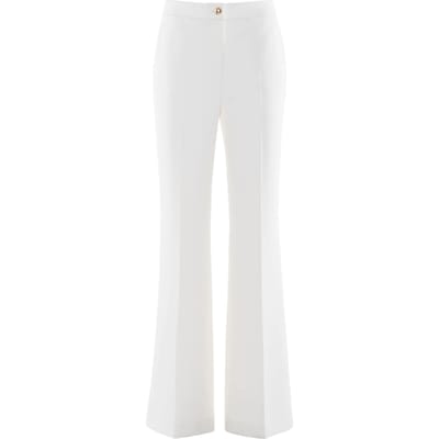 vrouw ivoor broek