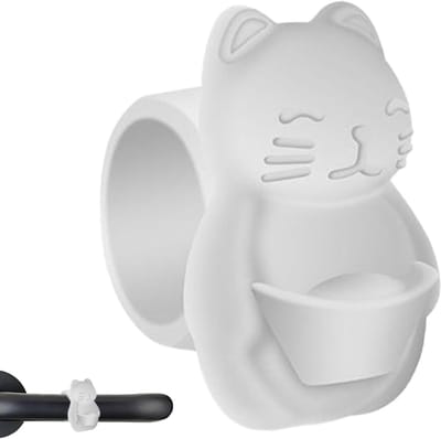 Siliconen Deurstopper - Dieren Stopper - Stil Huis - Anti-knijp Ontwerp - 5x6.5x6.5 cm - Transparant