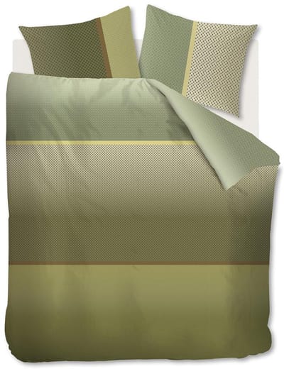 Kardol Alluring dekbedovertrek - Tweepersoons - 200x200/220 - Olijfgroen