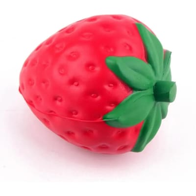 Jumbo Aardbei banaan perzik stressbal Squishy Knijp Langzaam Rijzend Antistress voor Volwassenen Angstverlichtend Fidget Speelgoed stress aardbei
