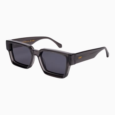 Lúxeo Eyewear - Mithras Grey- Zonnebril - Festival Zonnebril - Vierkant - Grijs - Heren - Dames