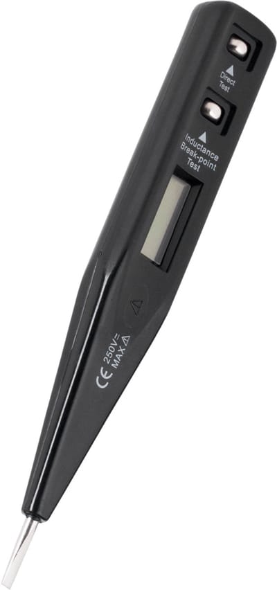 Kemot Serie - LCD Spanningstester - AC/DC - 12-220V