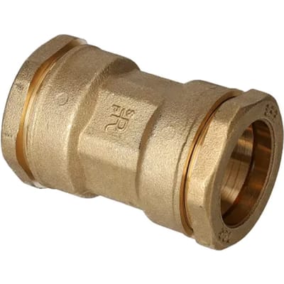 Sanivesk Tyleen Recht Messing 32x32mm