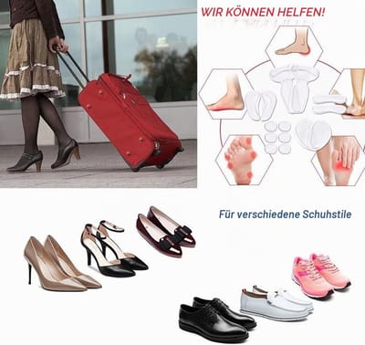 [Waarde 14 STUKS] Hiel Grips Liners en Ondersteuning van de voetboog, Clear Back Heel Inlegzolen Kussens voor Hoge Hakken van Blomed, Gel Schoen Inserts voor Mannen & Vrouwen Voetbal Pads voor