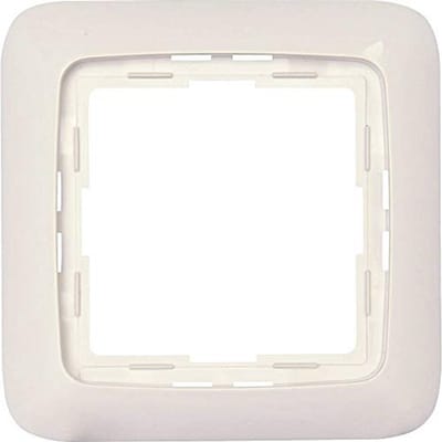 Afdekraam 1-voudig - Zuiver Wit - Optimaal Design voor Schakelaars