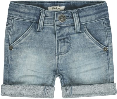Dirkje Jongens Jeans shorts - Blue jeans
