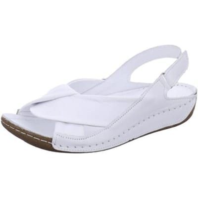 Sandalen met sleehak Andrea Conti -