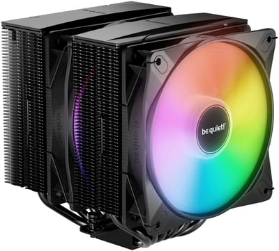 Be Quiet! - Pure Rock Pro 3 LX Black - CPU Koeler - Dual Tower - 2x 120mm PWM ARGB - Zwart