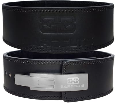 Lever belt 10mm Onyx - powerlift riem