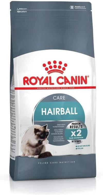 Kattenvoer - Droogvoer - Haarbal Controle - Stimuleert Darmtransit - 2 kg