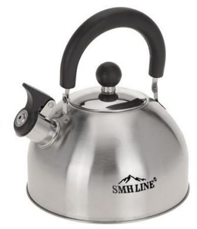 SMH LINE® Fluitketel - RVS - 2.5L - Retor waterketel - Geschikt voor alle warmtebronnen