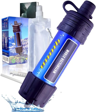 Florixa® Waterfilter noodpakket - Waterfilter - Blauw - 3cm x 3cm x 14cm