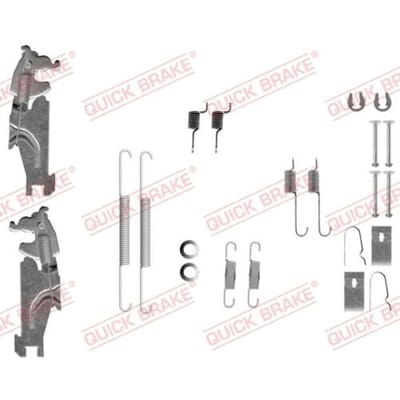 Toebehorenset, remschoenen QUICK BRAKE 105-0847S