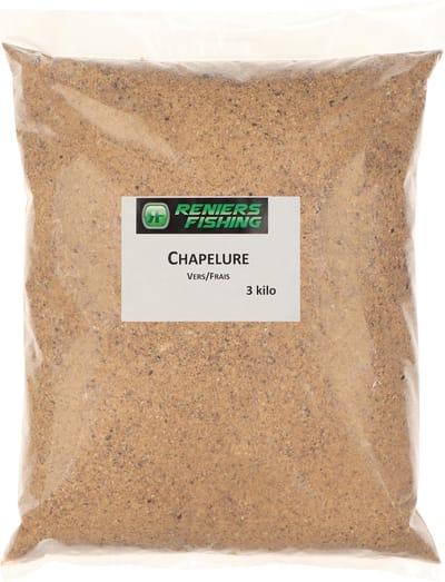 Reniers Fishing Chapelure Bruin – Verse Bruine Chapelure voor Lokvoer en Feedermixen - Size : 5 Kilo