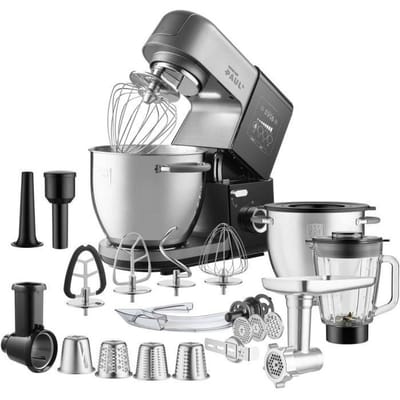 Robot multifonctions pâtissier - Sencor - STM 8970 Paul 3 - 1800 W - Bol inox 6,7 L - Blender - Hachoir - 8 vitesses
