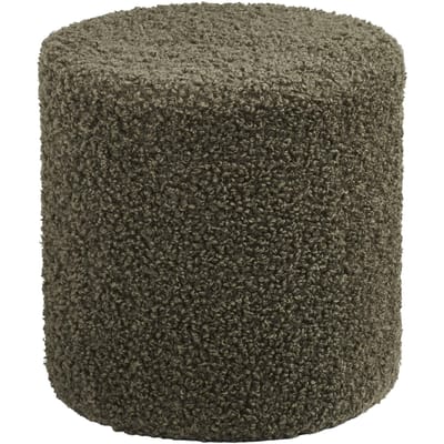 House Nordic Ejby Poef Teddy Groen