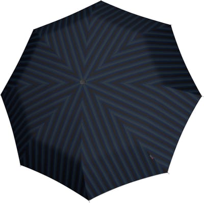 Knirps Paraplu T.205 Duomatic Twoline Up Ecorepel Black Zwart