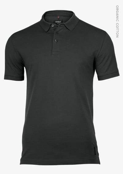 Nimbus Harvard, charcoal polo stretch deluxe | Maat M | Charcoal