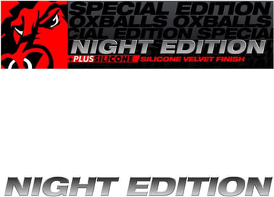 Oxballs night edition foam reclame bord 580x145x5 mm