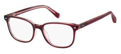 Fossil FOS 7073 Burgundy pink 52/17/140 WOMAN Brilmonturen