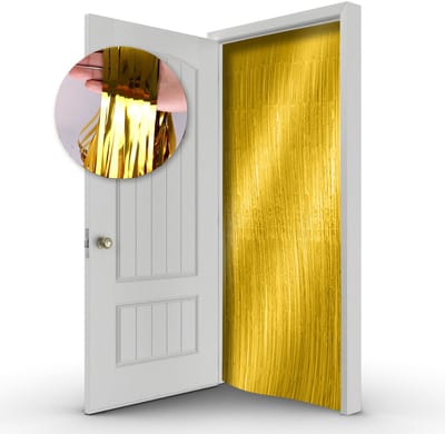 Backdrop Glittergordijn Deurgordijn Goud Glitter Deur Folie Gordijn Gouden Huwelijk Versiering 100*200 Cm