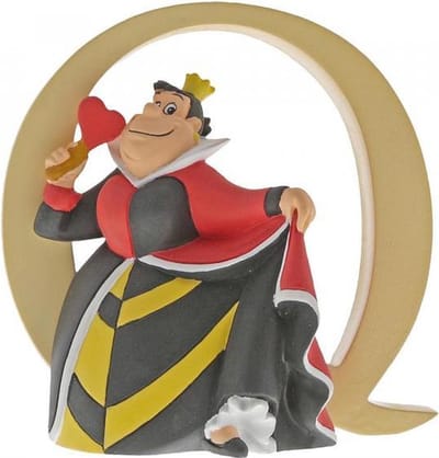 Disney Alfabet - Letter Q - 'Q' als in Queen of Hearts (Hartenkoningin) uit Alice in Wonderland