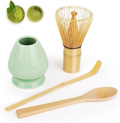 Lexium matcha starterkit -matcha set - matcha kit - matcha thee kit - matcha - matcha klopper - matcha whisk - matcha kom - matcha poeder - matcha thee set -