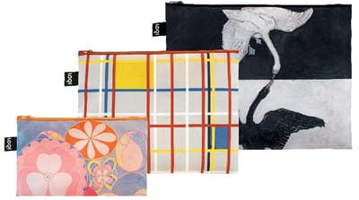 LOQI Zip Pockets - The Swan, Childhood, New York City 3 gerecycled