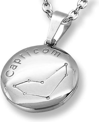 Amanto Ketting Steenbok - 316L Staal PVD - Horoscoop - ∅25mm - 60cm