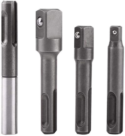 Dailygoods - Extension Rod - Duurzaam - 1/4 Inch - Multifunctioneel - Geschikt voor Elektrisch Gereedschap - Staal