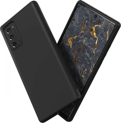 RhinoShield SolidSuit Classic Zwart Hoesje Geschikt voor Samsung Galaxy Note 20