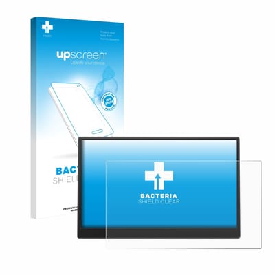 upscreen - Screenprotector voor Azeyou PM1506S 15.6" - Folie Beschermfolie transparant antibacterieel