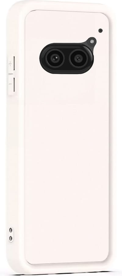 Hoesje geschikt voor Nothing Phone 2a / 2a Plus - Versterkte randen - Bescherming Camera & Scherm - Matte Design Sand Beige