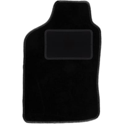 Bestuurdersmat zwart voor: Nissan Micra K10 hatchback (1983-1991)