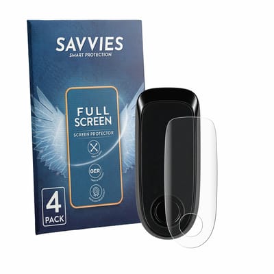 Savvies - Screenprotector voor Segway Ninebot F2 Pro II D - Folie Beschermfolie transparant volledig dekking 4 Stuks