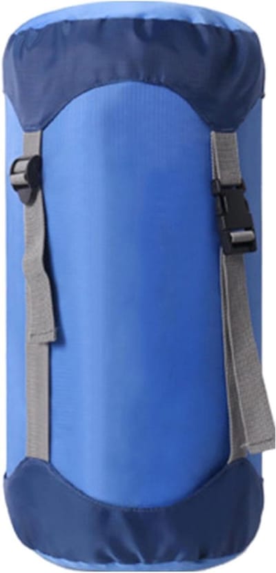 Compressiezak Slaapzak - Opbergzak Waterdicht - Kampeeruitrusting Opbergen - Ruimtebesparend Ontwerp - 35 Liter - Blauw