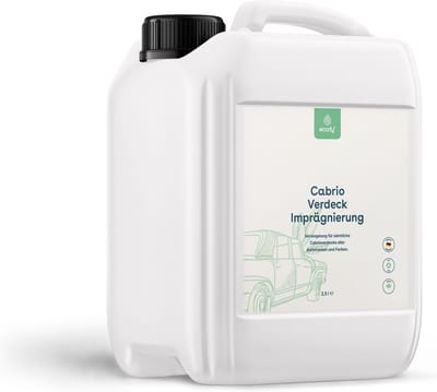 eco:fy® Impregnatie cabriokap • waterafstotende behandeling voor het dak