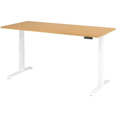 XDKB 19 W | Bureau - Beuken 180 x 80 Tafelhoogte I Elektrisch in hoogte verstelbaar