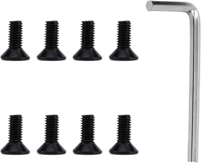 Schroeven voor Delta & Shimano SPD-Schoenplaatjes, Duurzame Clips voor Fietsschoenen Schroeven met Sleutel Compatibel met Spin Bike Clipless-Schoenen