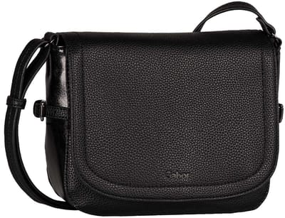 Gabor schoudertas Noelle Saddle Bag Black zwart