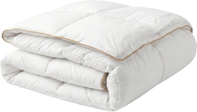 EIGER - Dekbed medium warm - Wit - 150 x 200 cm - Eendendons