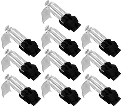 10 Stuks Onderbouw Wastafel Clips - Bevestigingsklemmen voor Keuken en Badkamer