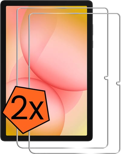 Screenprotector - 2 Stuks - Geschikt voor Samsung Galaxy Tab A11 Plus - Extra Sterk - Gehard Glas - Beschermglas - Tempered Glass - Screen Protector