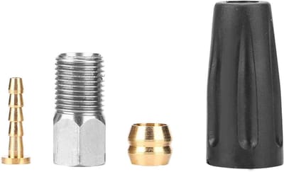 Fiets Kabel Slang Set - Olijf Connector - Verbindingsbout - Shimano M355/M395/M445/M446/M447 Compatibel