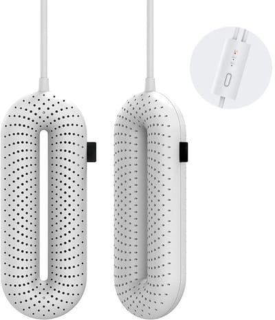 Zyrex® Schoenendroger - Schoenendroger electrische - Schoenendrogers - Wit - ‎17cm x 8cm x 3cm