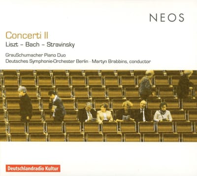Andreas Grau, Götz Schumacher, Deutsches Symphonie-Orchester Berlin, Martyn Brabbins - Liszt|Bach|Stravinsky: Concerti II (CD)